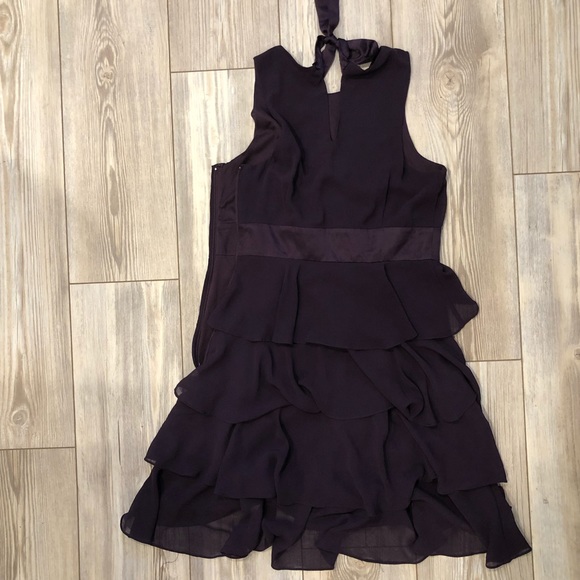 RW&CO. Purple ruffled dress - worn twice - size 4 - Picture 4 of 6